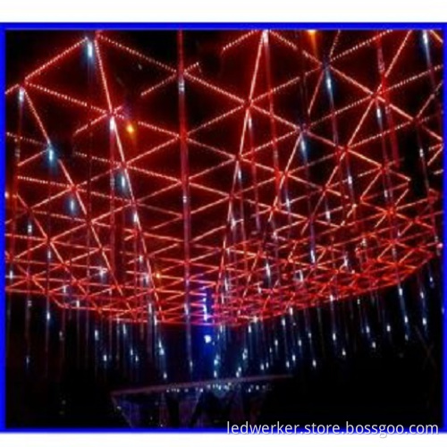 3d effect led falling star lights